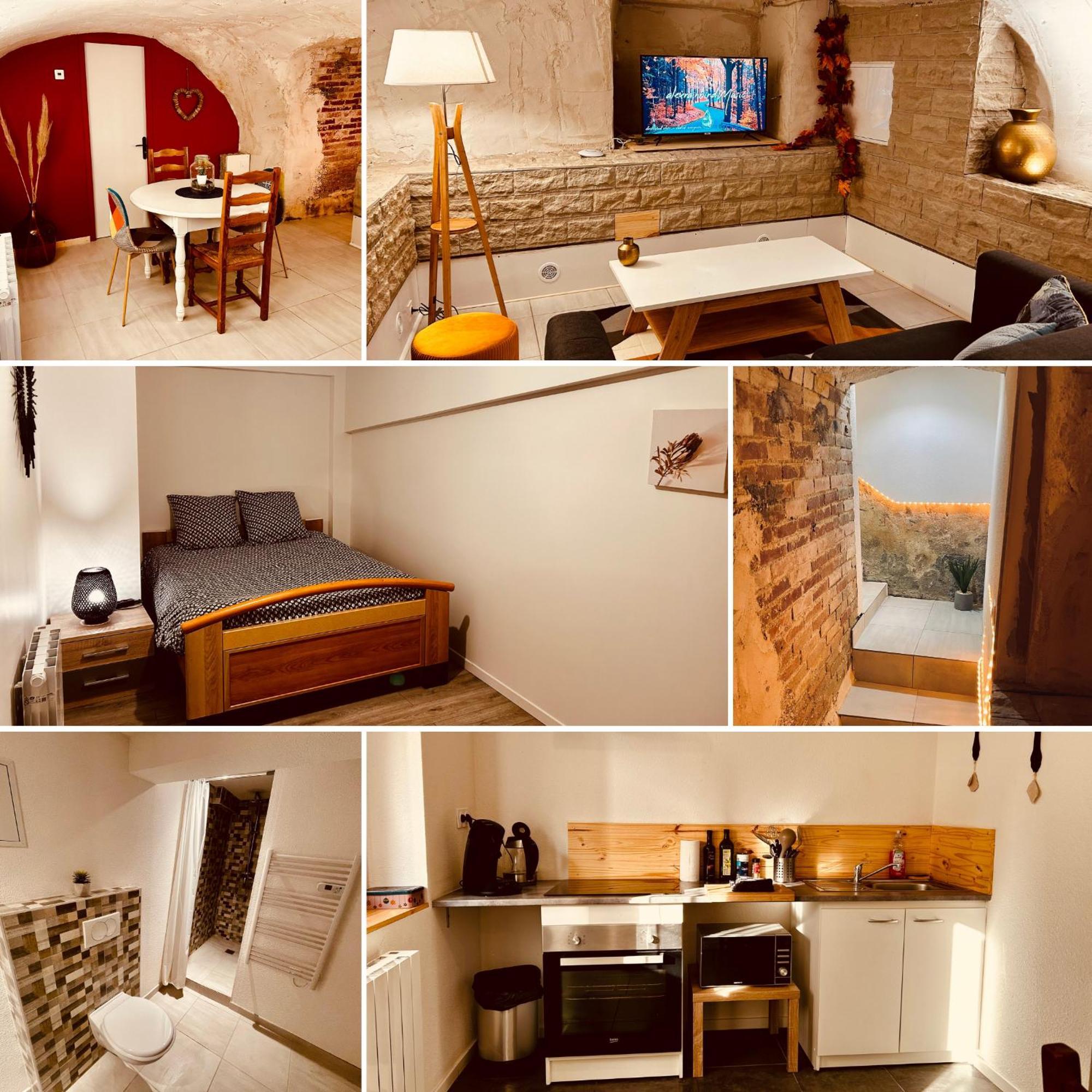La Cave Aux Lumieres - Proche Centre-Ville - 2 Chambres - Wifi Renaison Zewnętrze zdjęcie